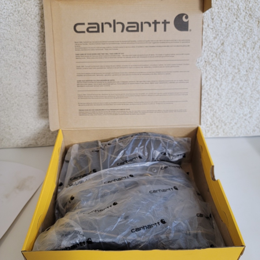 Carhartt Boots Frontier Women's 6" Leather Safety Toe, Water Resistant Size 10 - Picture 2 of 16